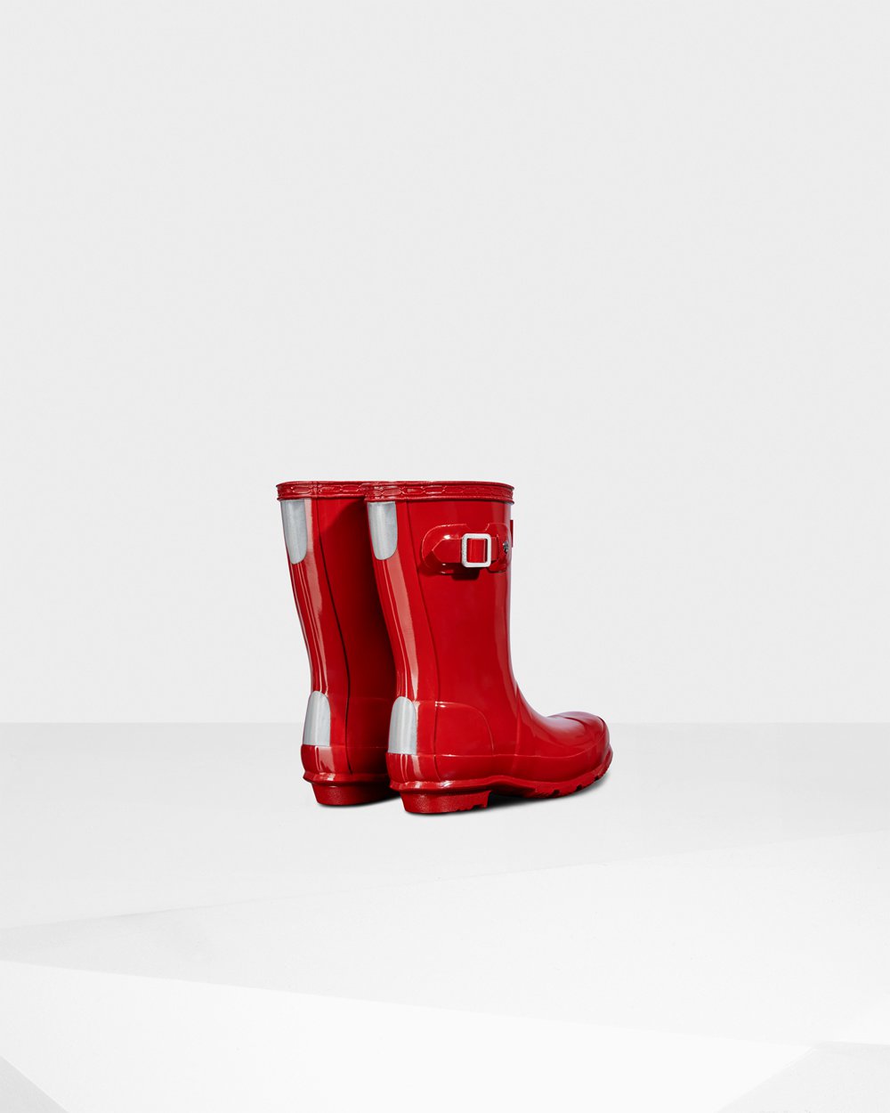 Botas de Lluvia Hunter Niños - Original Little Gloss - Rojos - LCBOGSI-06